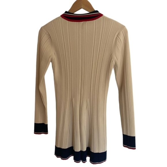 NWT Reiss Annie Ribbed Colorblock Mini Dress 13-14Y - Picture 4 of 6